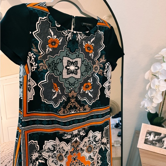 Patterned mini dress NWOT - Picture 5 of 5